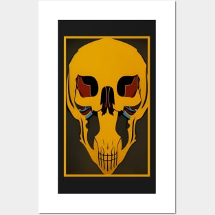 Human Skull Posters and Art